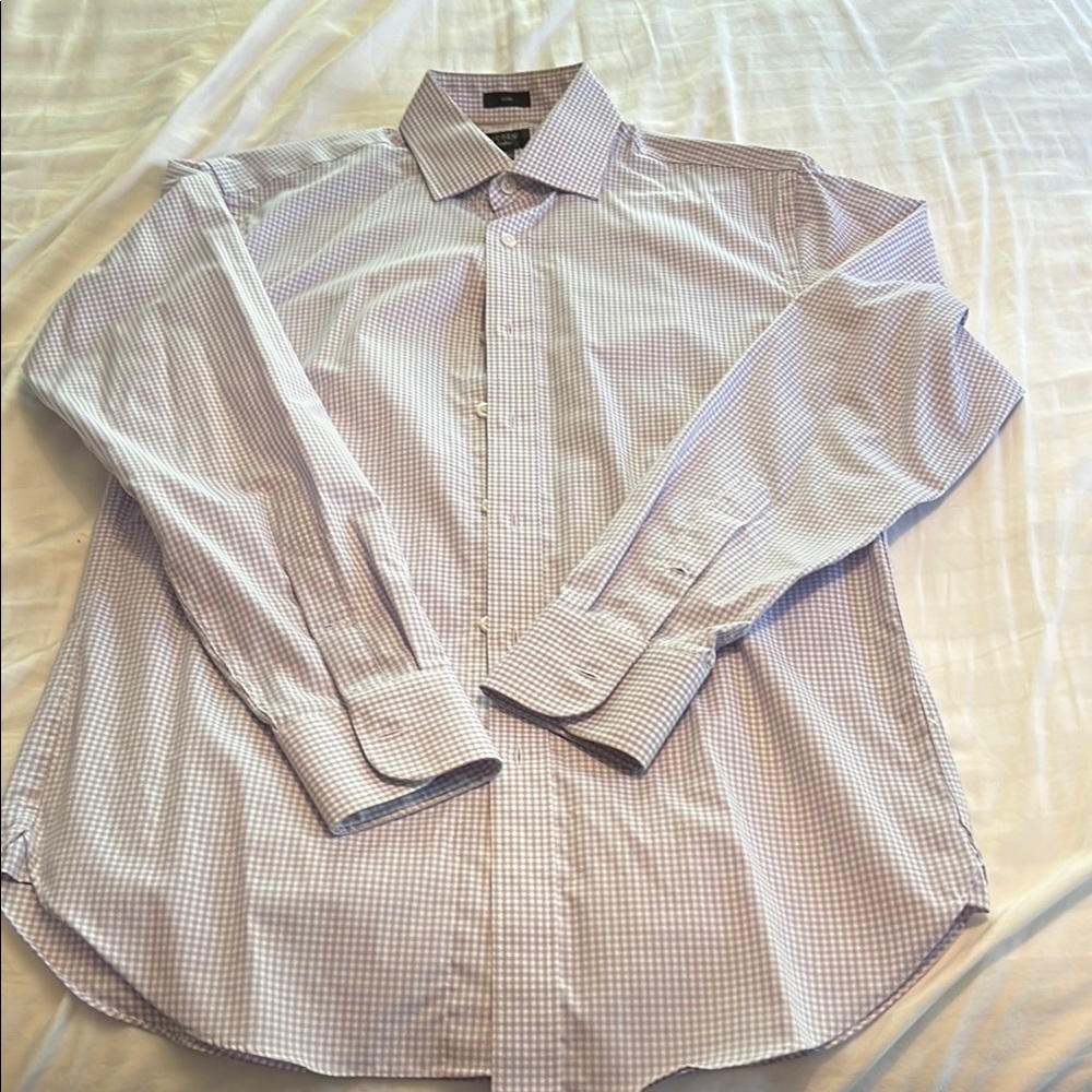 Men's Purple Checkered Shirt
